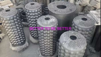 China gas self-recuperative burner parts with BTC brand Silicon infiltrated Silicon Carbide (SiSiC) supplier